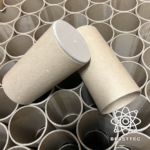 (C110) Paper Tube 20,3x28x200mm + Plugs - Industrial Equipment by Blast-Tec