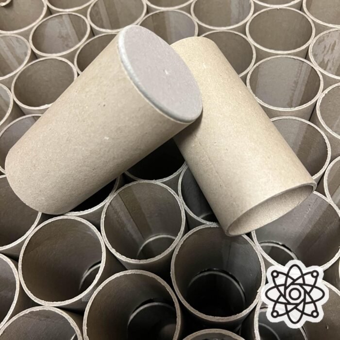 (C130) Paper Tube 61x65x130 + Plugs - Industrial Equipment by Blast-Tec