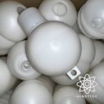 (F100) 4″ Plastic Ball Shell - Industrial Equipment by Blast-Tec