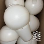 (F125) 5″ Plastic Ball Shell - Industrial Equipment by Blast-Tec