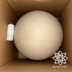 12″ Paper Hemisphere Set - Industrial Equipment by Blast-Tec