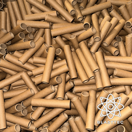 (P15) Paper Tube 15x19x93mm - Industrial Equipment by Blast-Tec